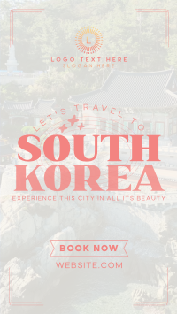 Travel to Korea Instagram story Image Preview