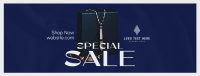 Jewelry Editorial Sale Facebook cover Image Preview