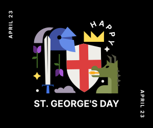 Happy St. George's Day  Facebook post Image Preview