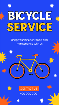 Plan Your Bike Service Instagram Reel Preview