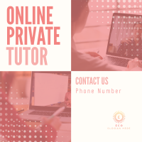 Professional Online Tutor Instagram post Image Preview