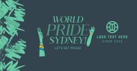World Pride Sydney Facebook Ad Design