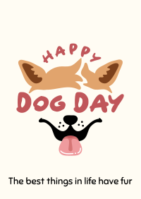 Dog Day Face Flyer Image Preview