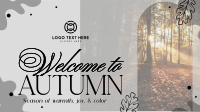 Hello Autumn Facebook Event Cover Design