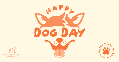 Dog Day Face Facebook ad Image Preview