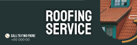 Roofing Service Twitter header (cover) Image Preview