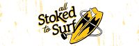 Stoked to Surf Twitter header (cover) Image Preview