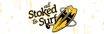 Stoked to Surf Twitter header (cover) Image Preview