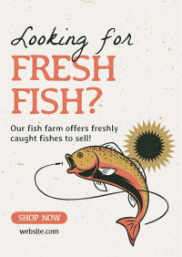 Fresh Fish Farm Flyer Design