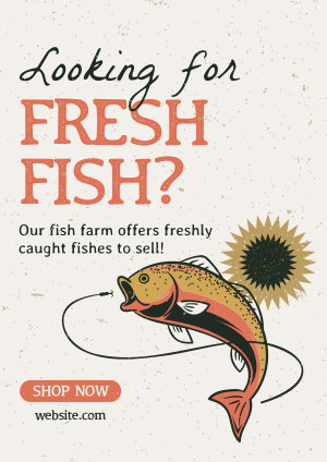 Fresh Fish Farm Flyer Image Preview