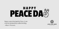 International Peace Day Twitter post Image Preview