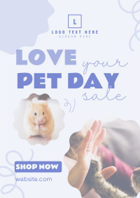 Love Your Pet Day Sale Flyer Image Preview