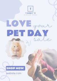 Love Your Pet Day Sale Flyer Image Preview