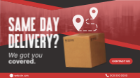 Express Delivery Package Animation Preview