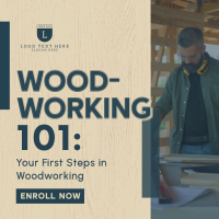 Workshop Woodworking Crafts Instagram Post Preview