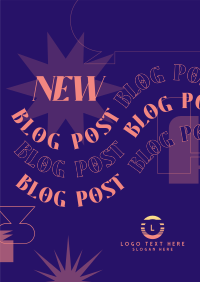 Quirky New Blog Post Poster Image Preview