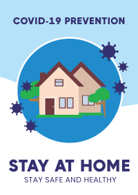 Stay At Home Poster Design