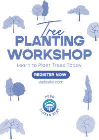 Tree Planting Workshop Poster Image Preview