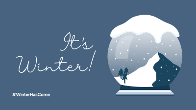 It's Winter! Facebook event cover Image Preview