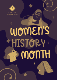 Beautiful Women's Month Poster Design