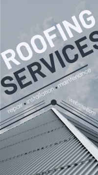 Roofing Expert Instagram Story Design