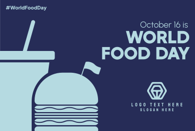 Burger World Food Day Pinterest board cover Image Preview