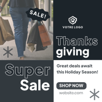 Super Sale this Thanksgiving Linkedin Post Design