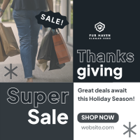 Super Sale this Thanksgiving Linkedin Post Image Preview