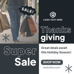 Super Sale this Thanksgiving Linkedin Post Image Preview