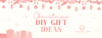 DIY Christmas Gifts Facebook Cover Design
