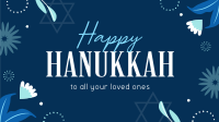 Elegant Hanukkah Night Video Image Preview