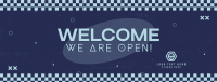 Neon Welcome Facebook cover Image Preview