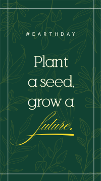 Plant a seed Facebook story Image Preview