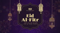Eid Al-Fitr Celebration Facebook Event Cover Design