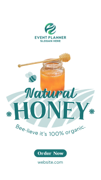 Bee-lieve Honey Instagram Story Design