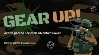 Action Paintball Game Animation Preview