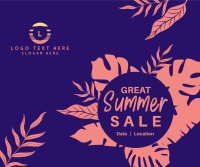 Great Summer Sale Facebook post Image Preview
