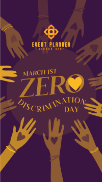 Zero Discrimination Day Celeb Facebook Story Design