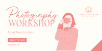 Photography Workshop for All Twitter Post Design