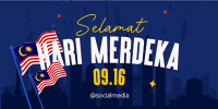 Hari Merdeka Malaysia Twitter post Image Preview