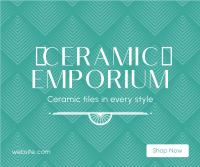 Ceramic Emporium Facebook Post Design