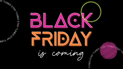 Modern Generic Black Friday Facebook event cover Image Preview