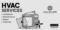 HVAC Services Twitter post Image Preview
