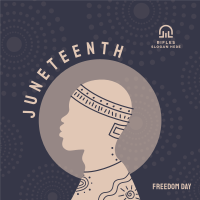 Beautiful Juneteenth Man Instagram post Image Preview