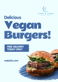 Vegan Burgers Poster Image Preview