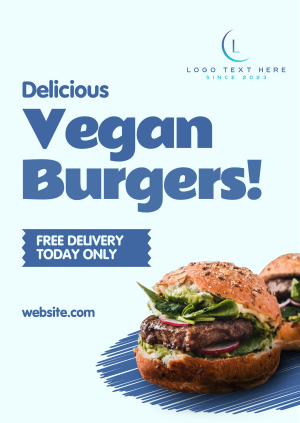 Vegan Burgers Poster Image Preview