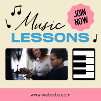 Music Lessons Linkedin Post Preview