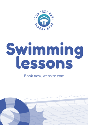 Swimming Lessons Flyer Image Preview