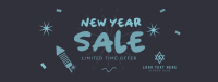 New Year Sale Facebook Cover Design