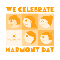Tiled Harmony Day Linkedin Post Image Preview